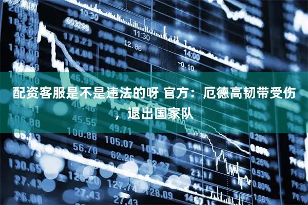 配资客服是不是违法的呀 官方：厄德高韧带受伤，退出国家队